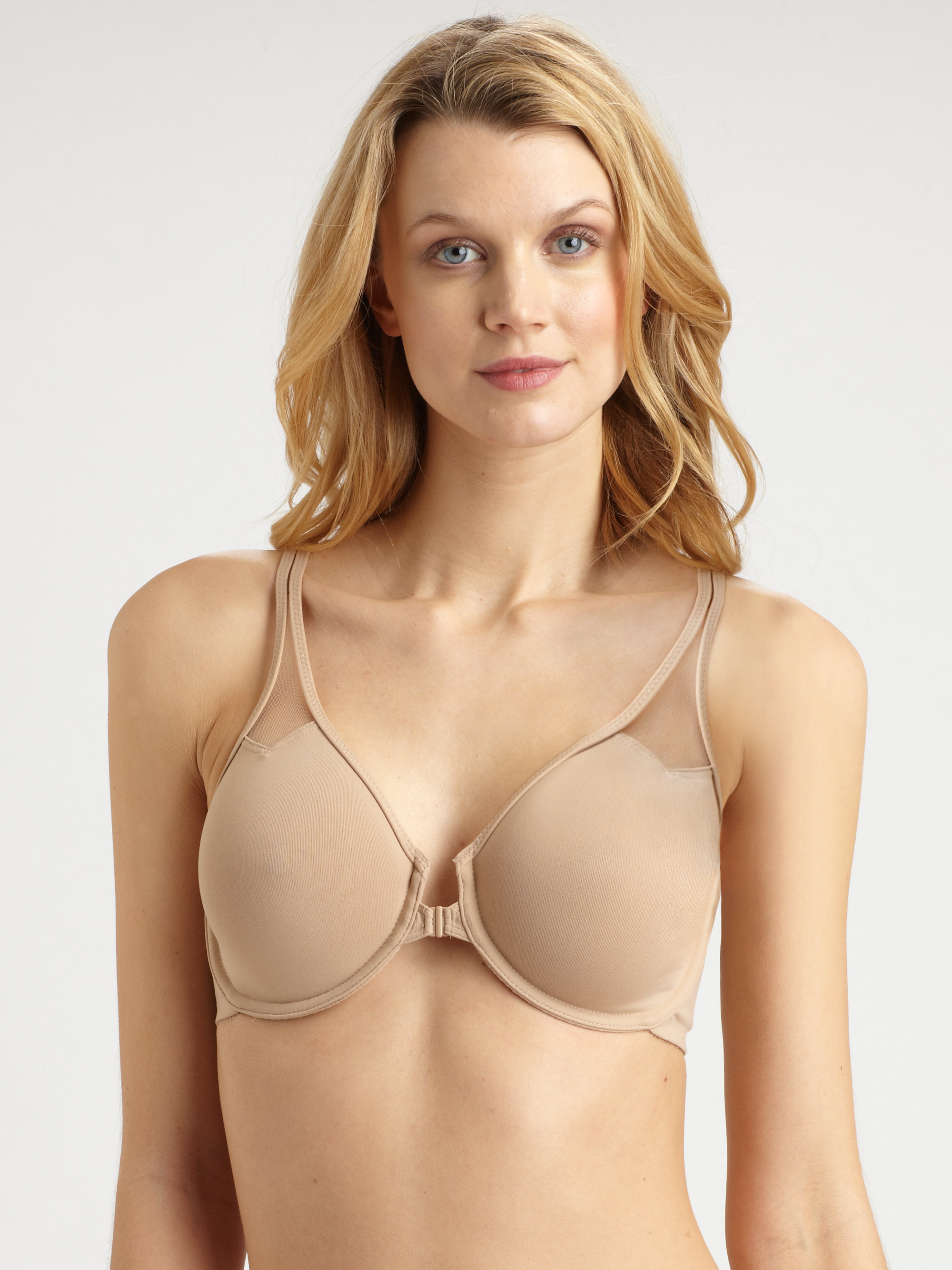 Wacoal Body By T Back Underwire Bra In Natural Lyst