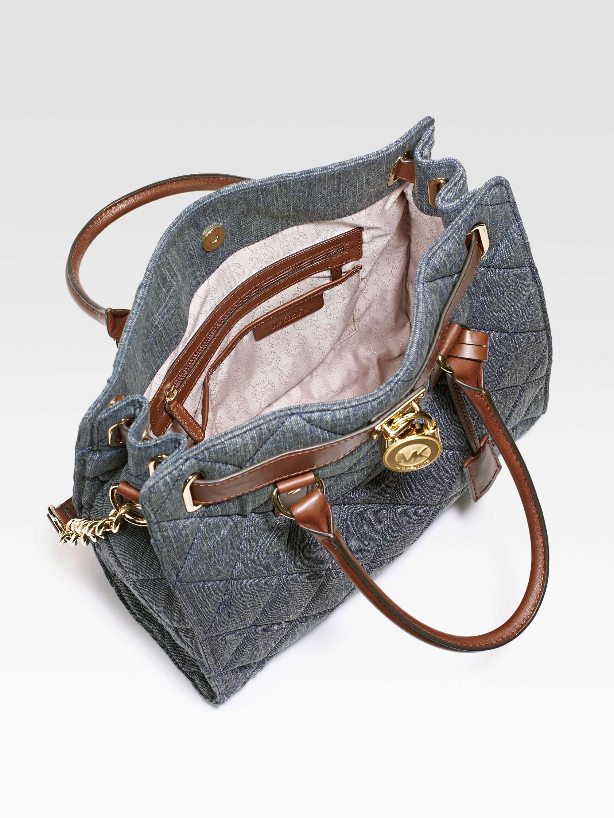 mk denim purse