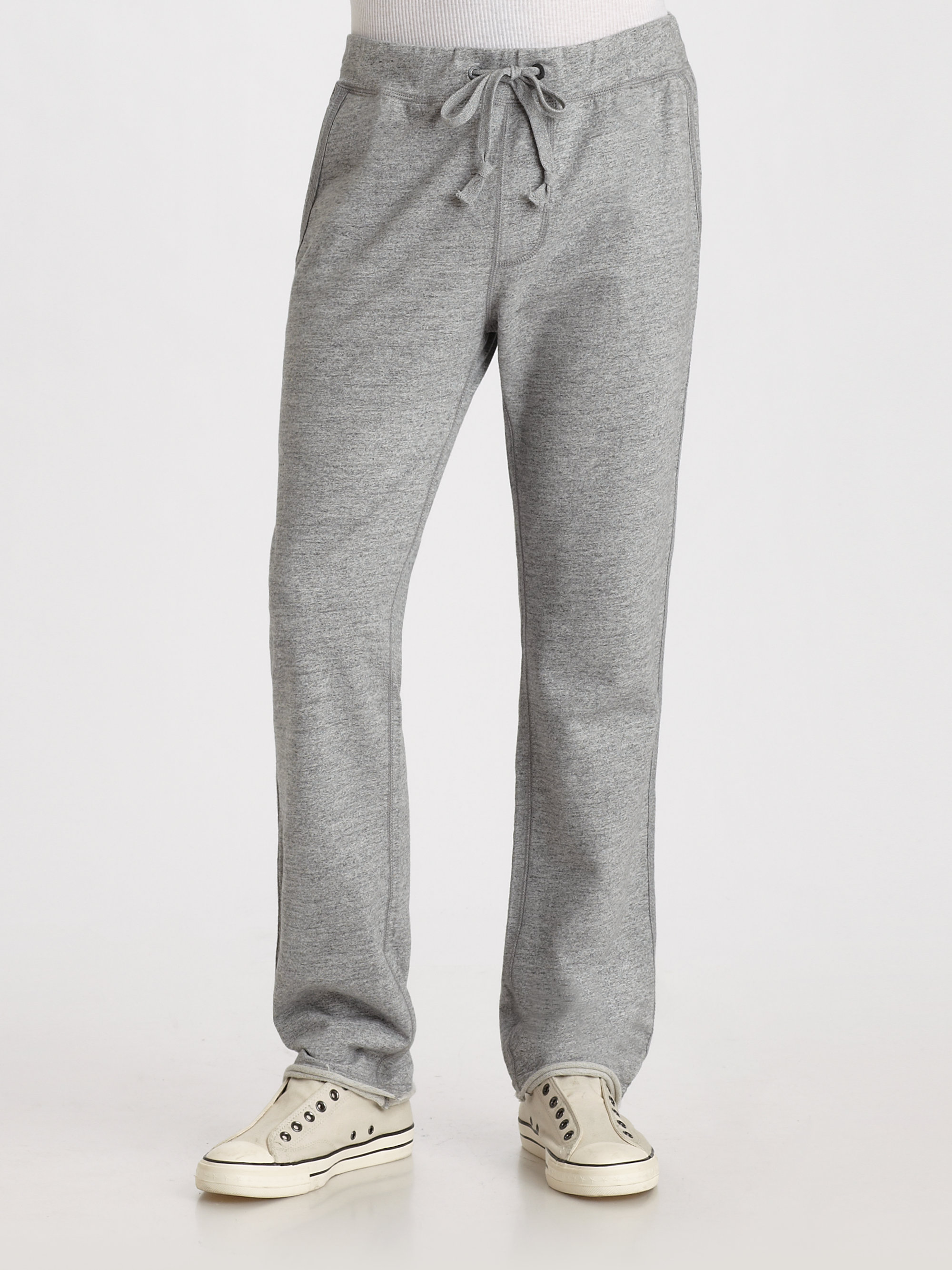 Lyst - Converse French Terry Jog Pants in Gray for Men