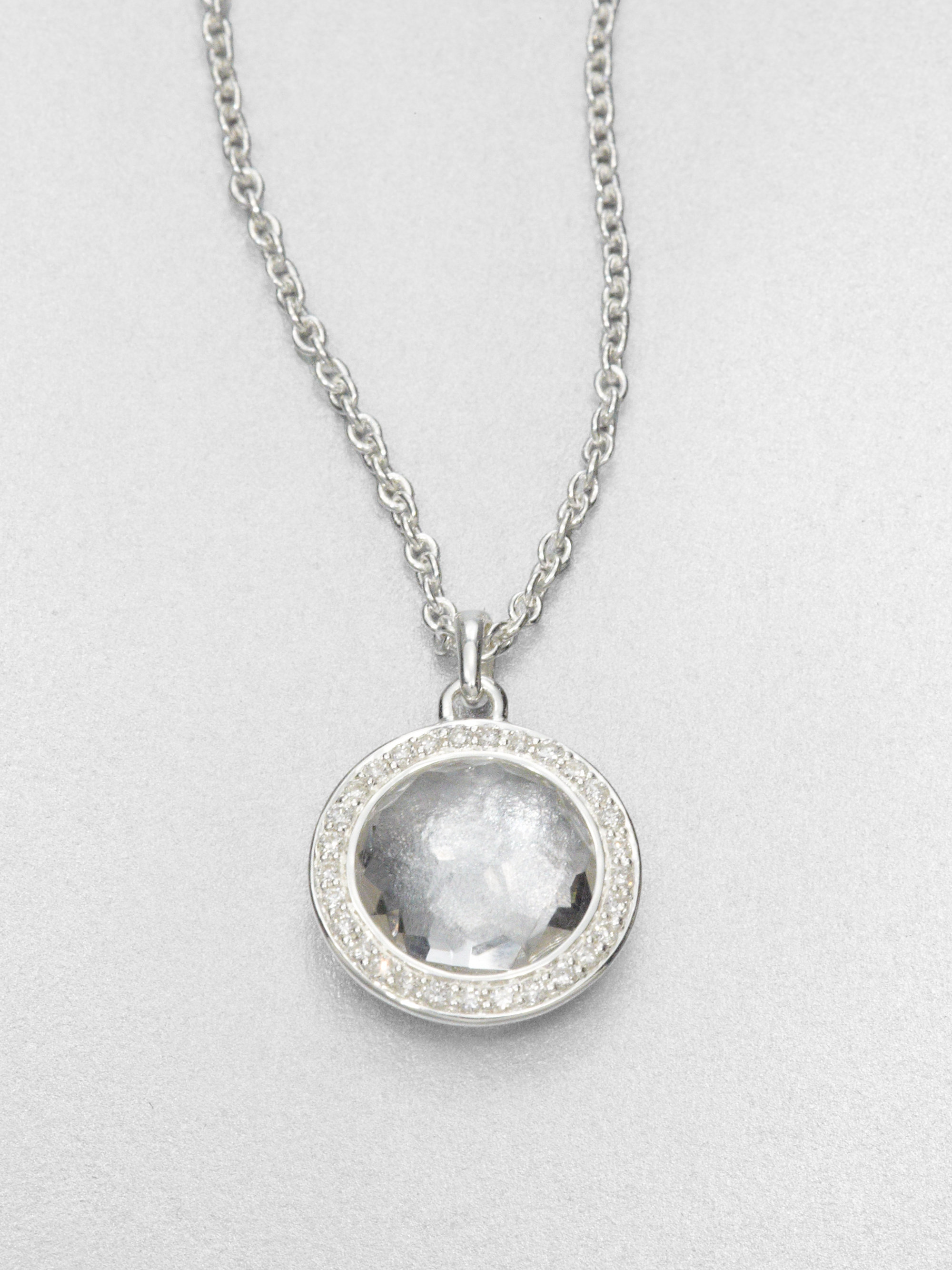Ippolita Rock Candy Mother-of-pearl, Clear Quartz & Sterling Silver ...