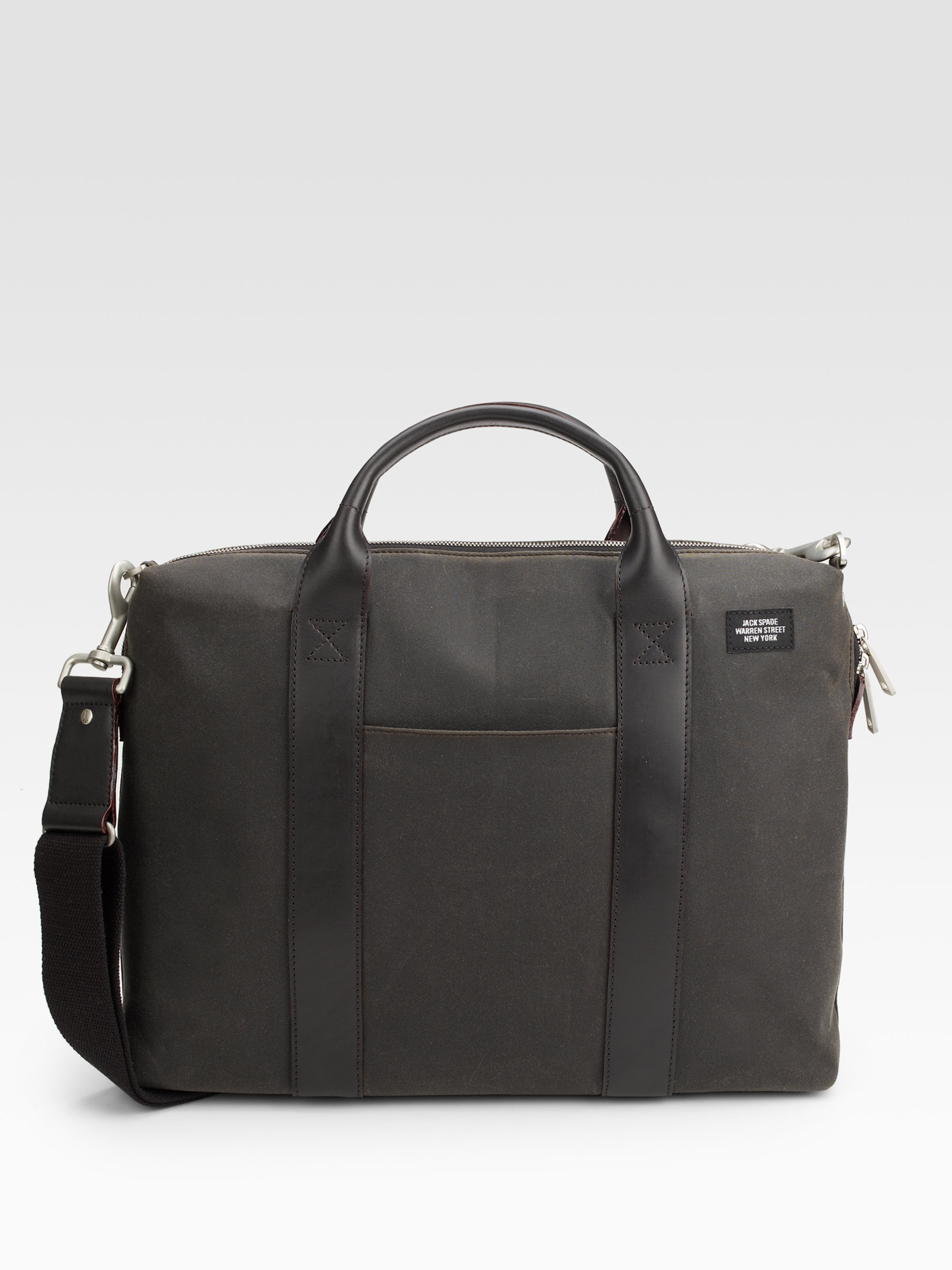 jack spade messenger bag black