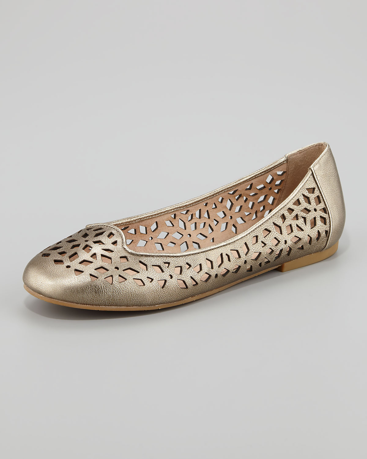 moda in pelle ballerina shoes