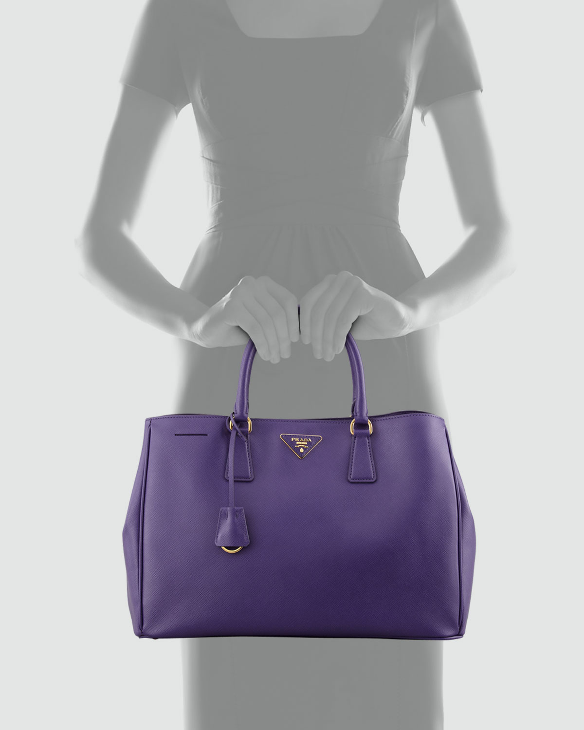 prada bag purple
