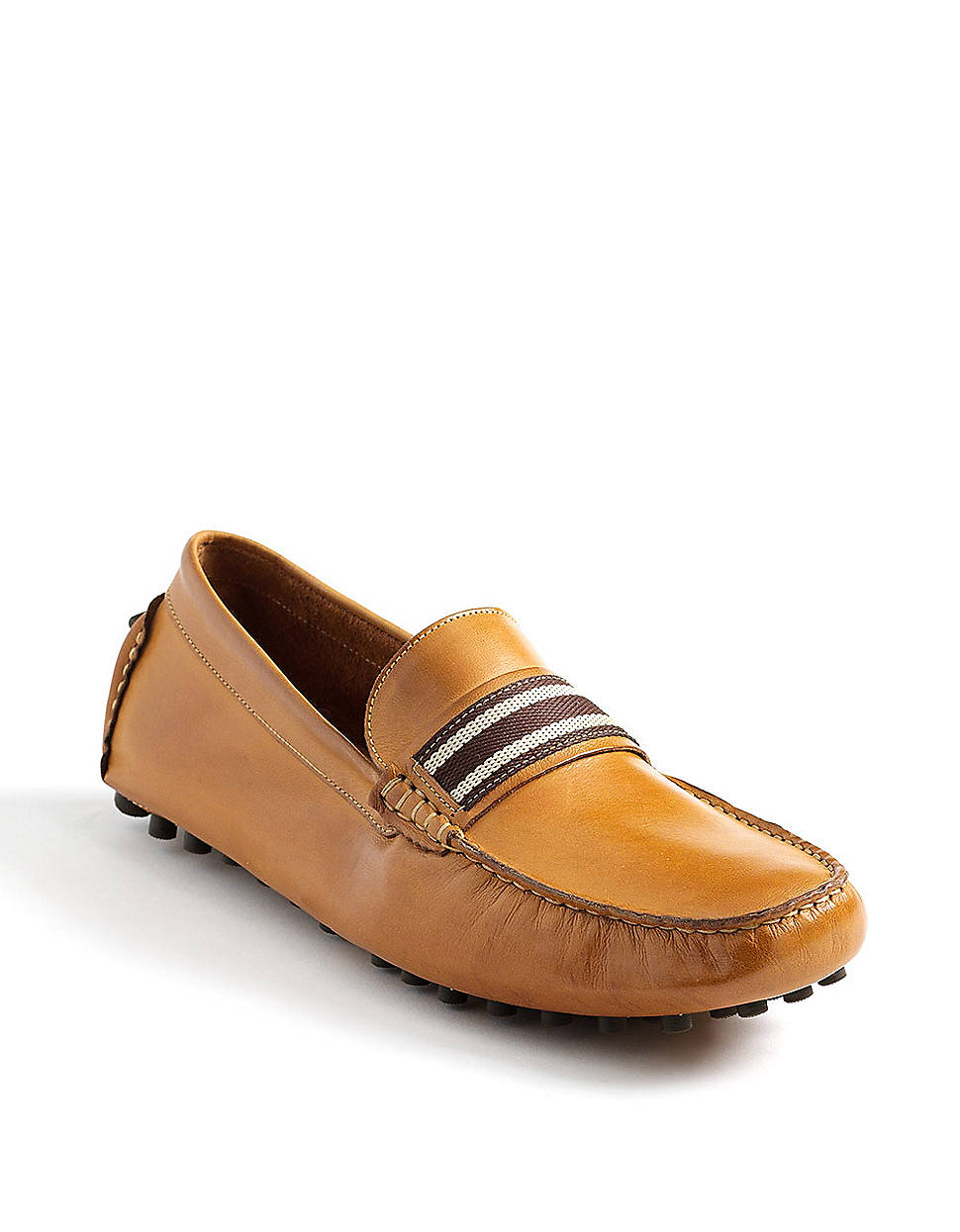 Steve Madden Marra Leather Loafer in Brown for Men (tan) | Lyst