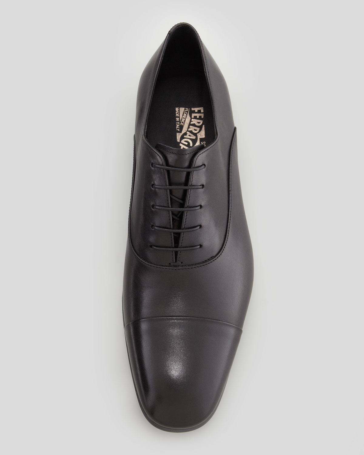 Lyst - Ferragamo Fantino Lace-up Shoe, Black in Black for Men