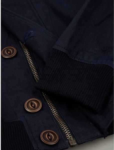 Vans Vault X Taka Hayashi Mens Varsity Jacket in Blue for Men (navy) | Lyst