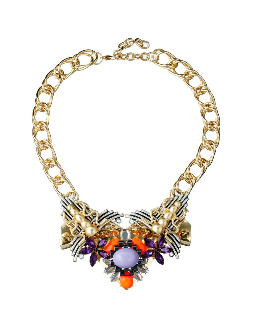 Asos collection Asos Pretty Tough Necklace | Lyst