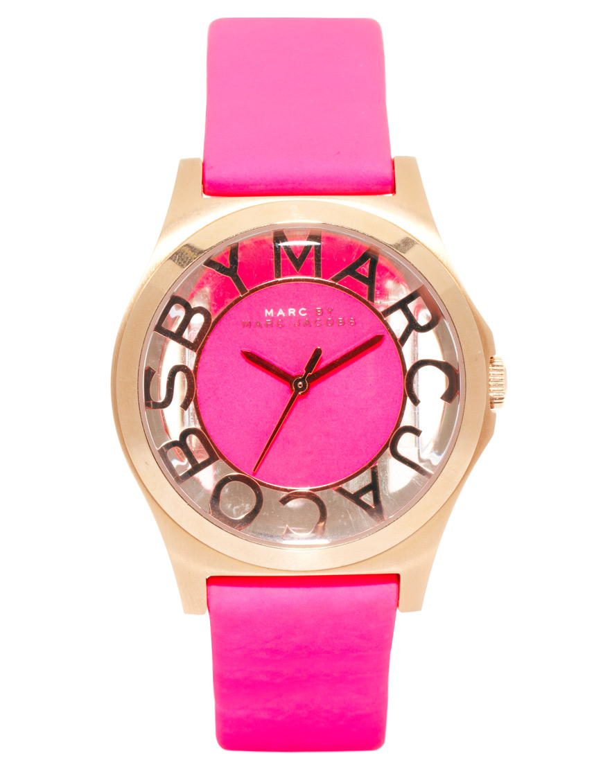 Marc Jacob Pink - Marc By Marc Henry Skeleton Pink Leather marc jacob pink marc by marc henry skeleton pink leather