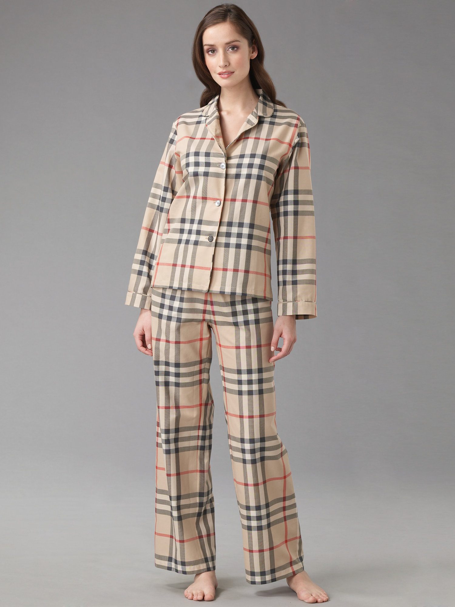 burberry women's pajama set