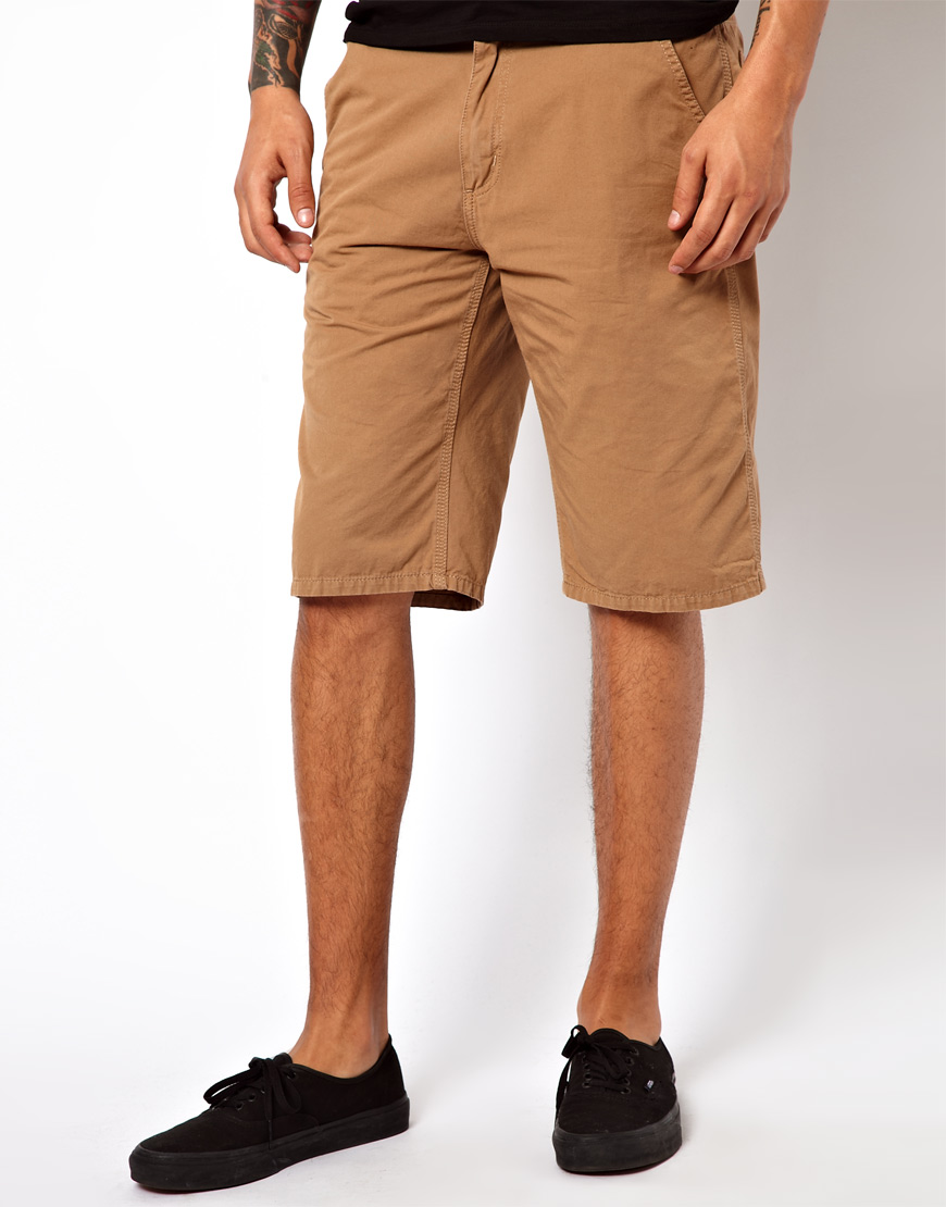 carhartt brown shorts