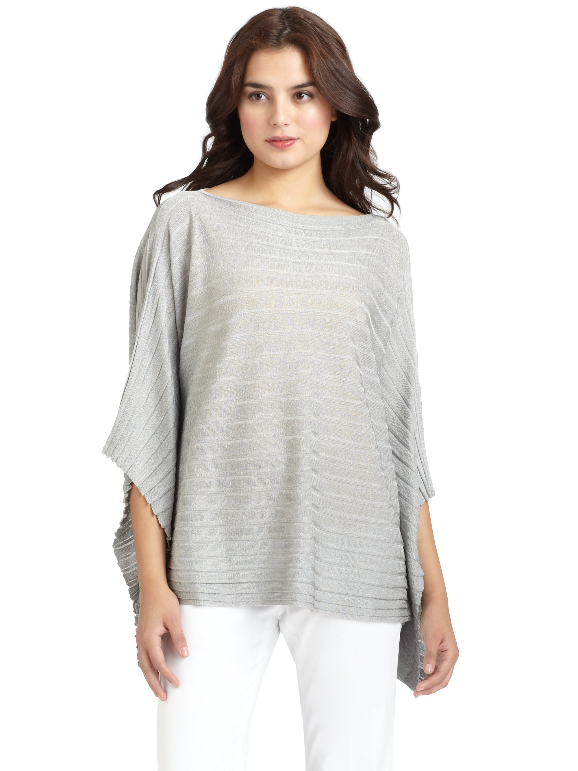 Batwing sleeve sweater