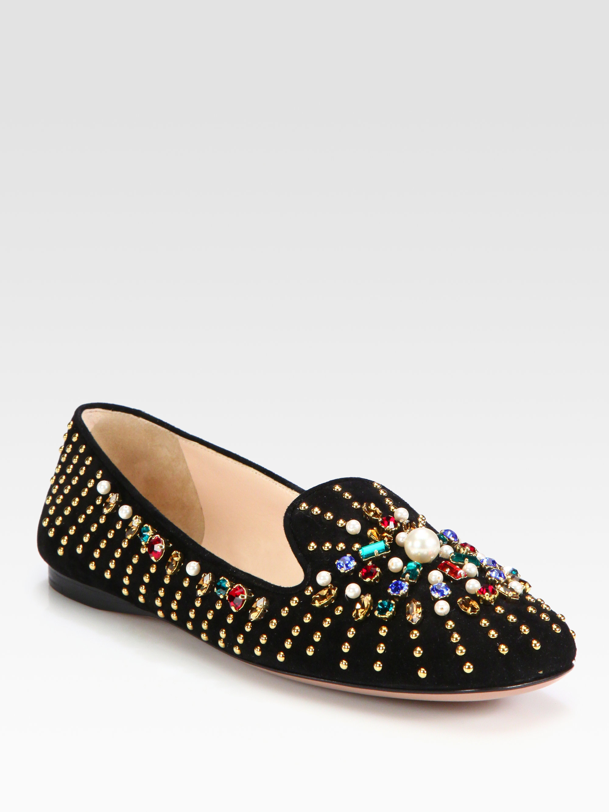 prada fuzzy slippers