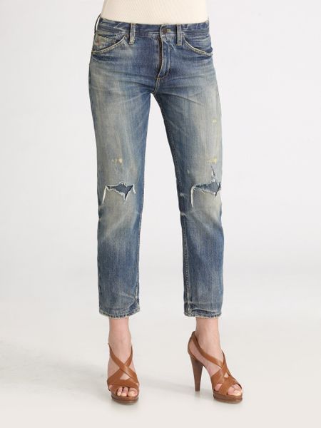 Ralph Lauren Blue Label Prescott Boyfriend Jeans in Blue (barrack wash ...