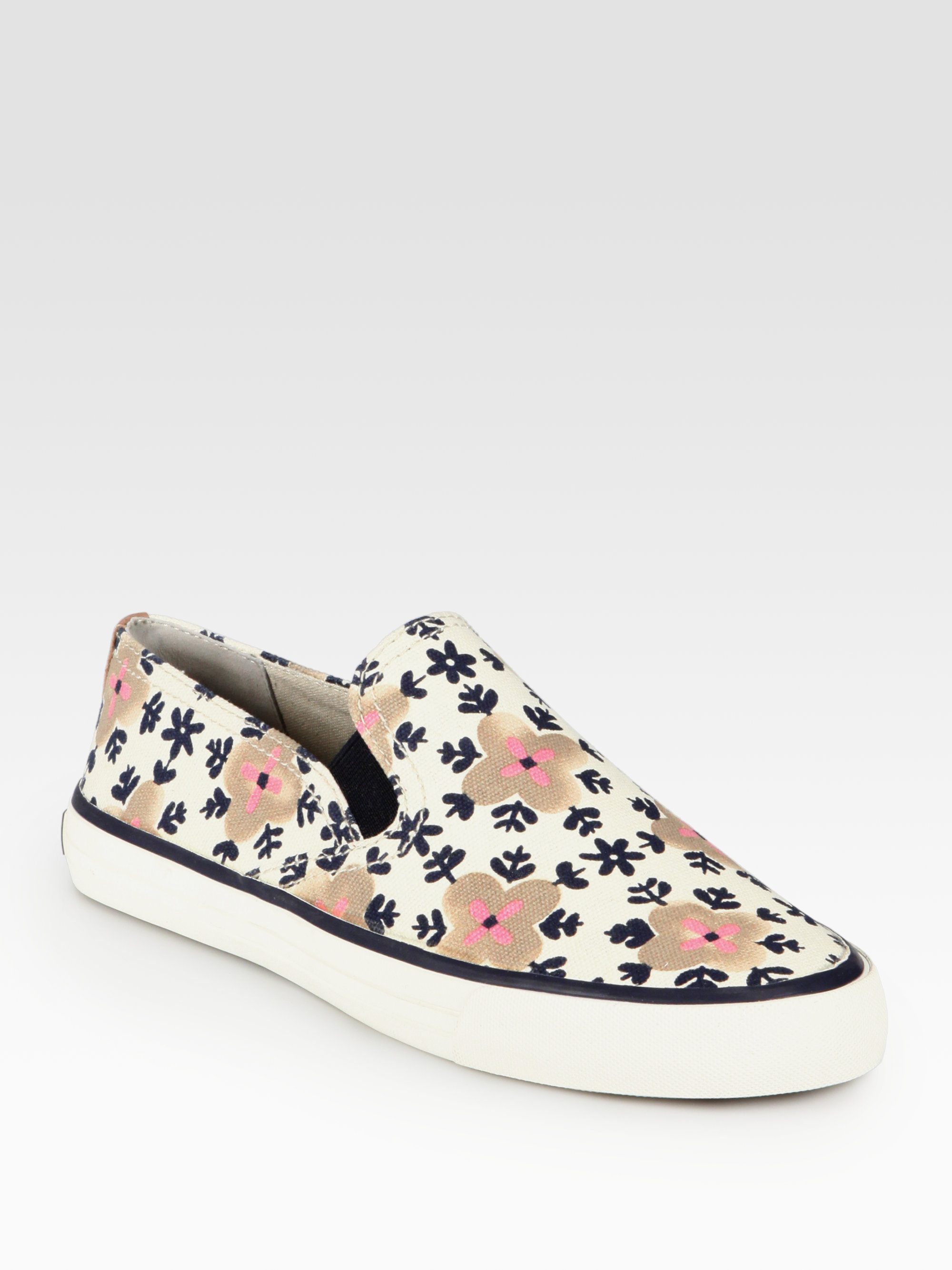 tory burch canvas sneakers