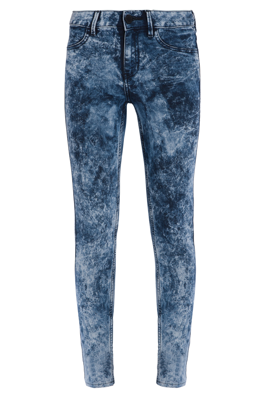 2nd day Jolie Xray Stonewash Pants in Gray | Lyst