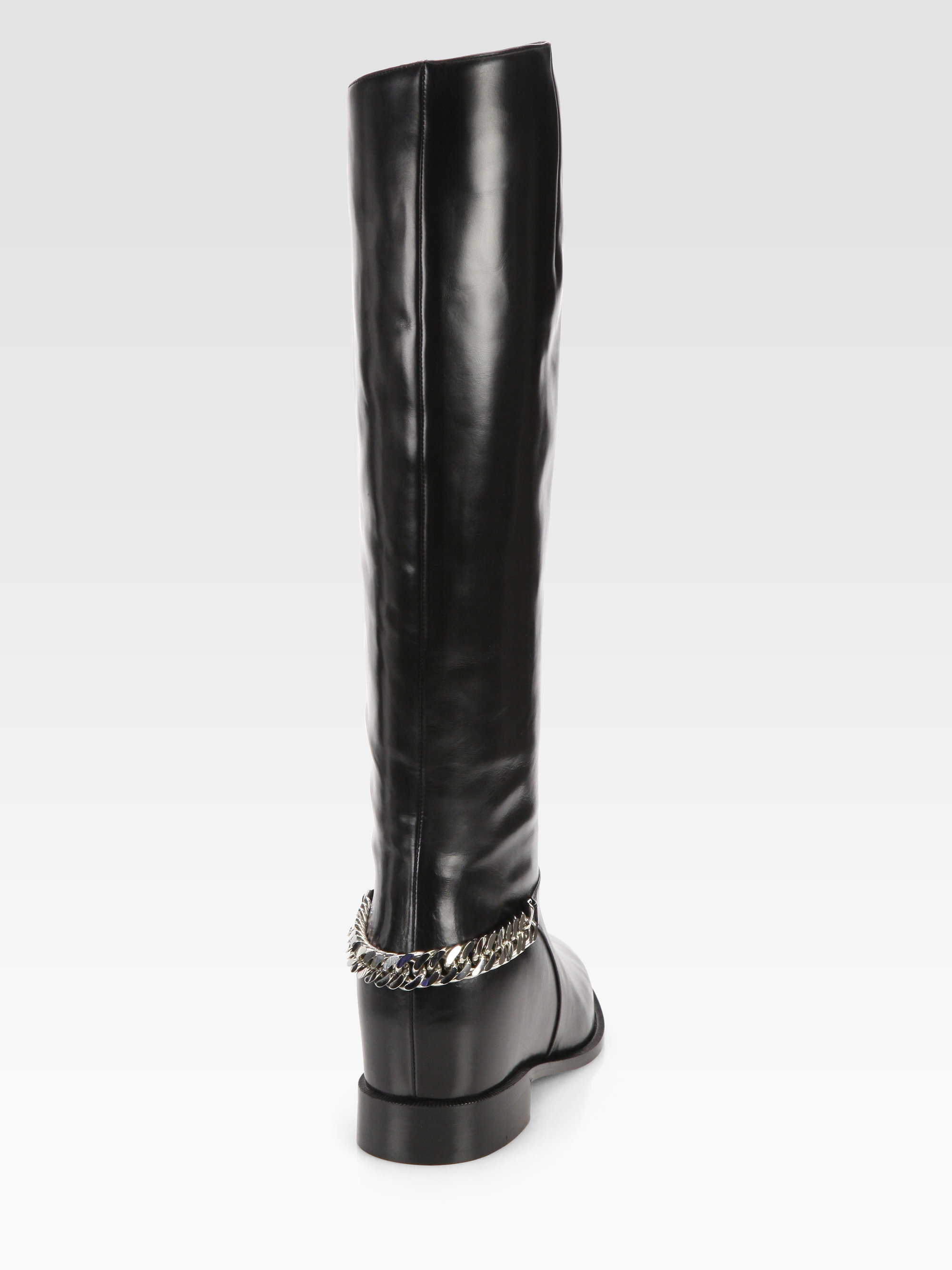 black spiked louis vuitton shoes - christian louboutin Cate knee-high boots | The Little Arts Academy