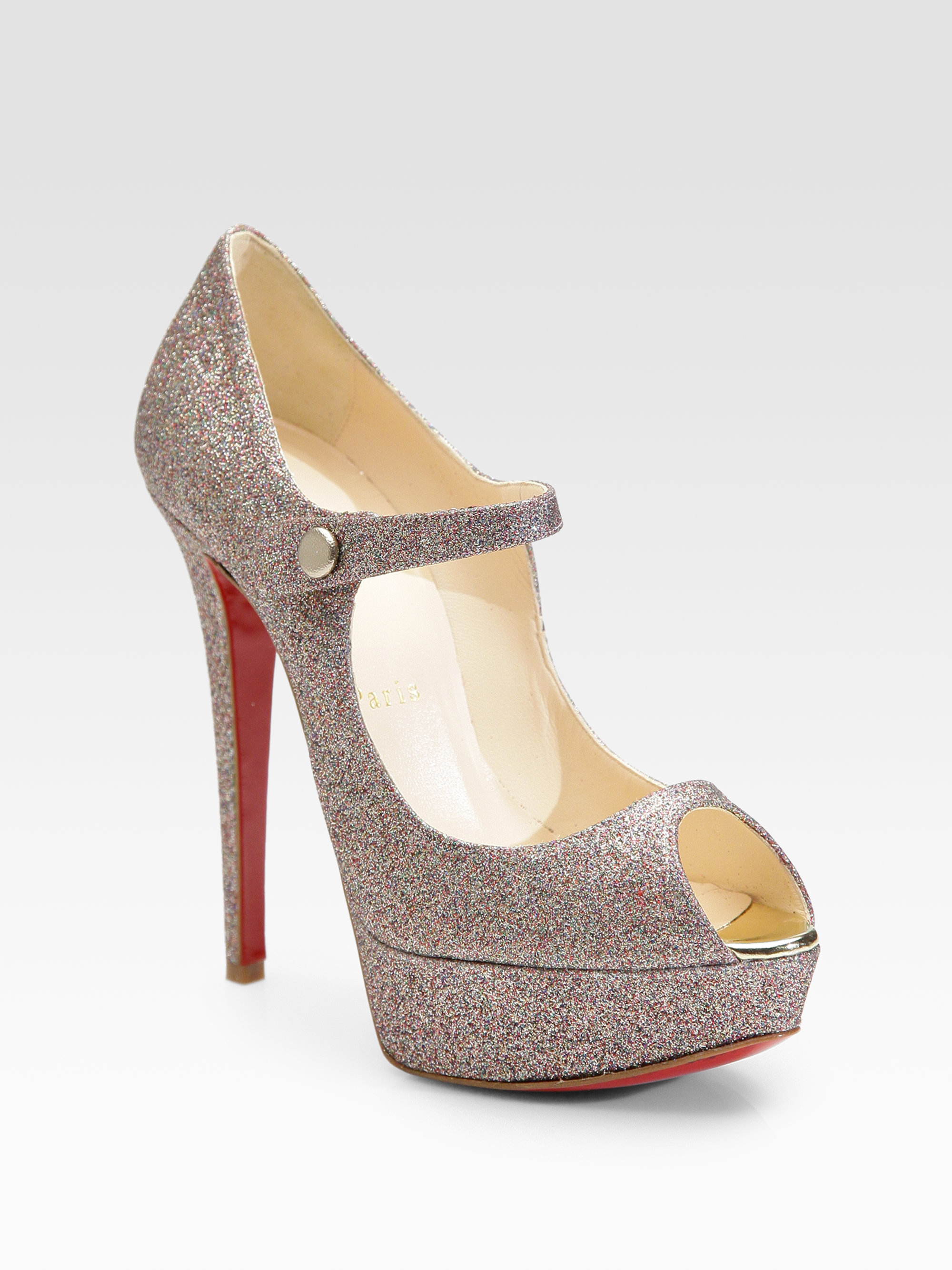 sparkly louboutins