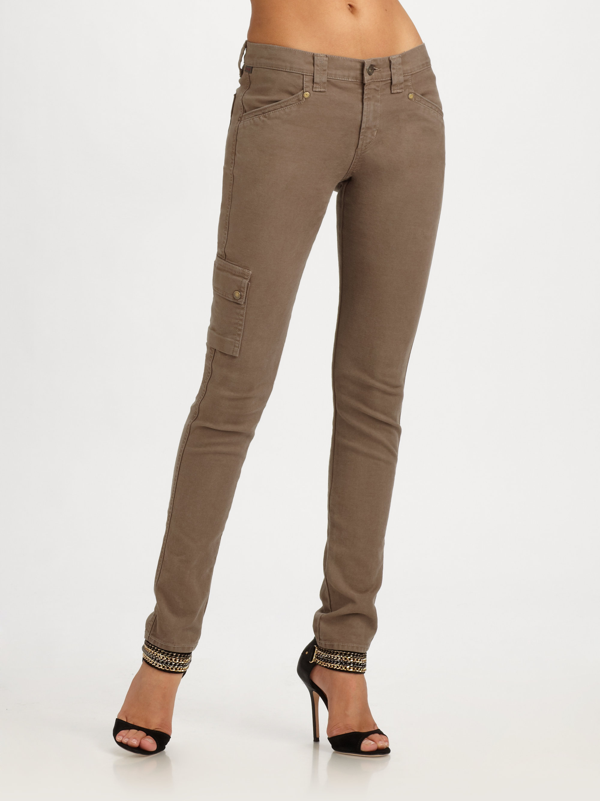 Lyst - Citizens of humanity Hope Skinny Cargo Pants in Green