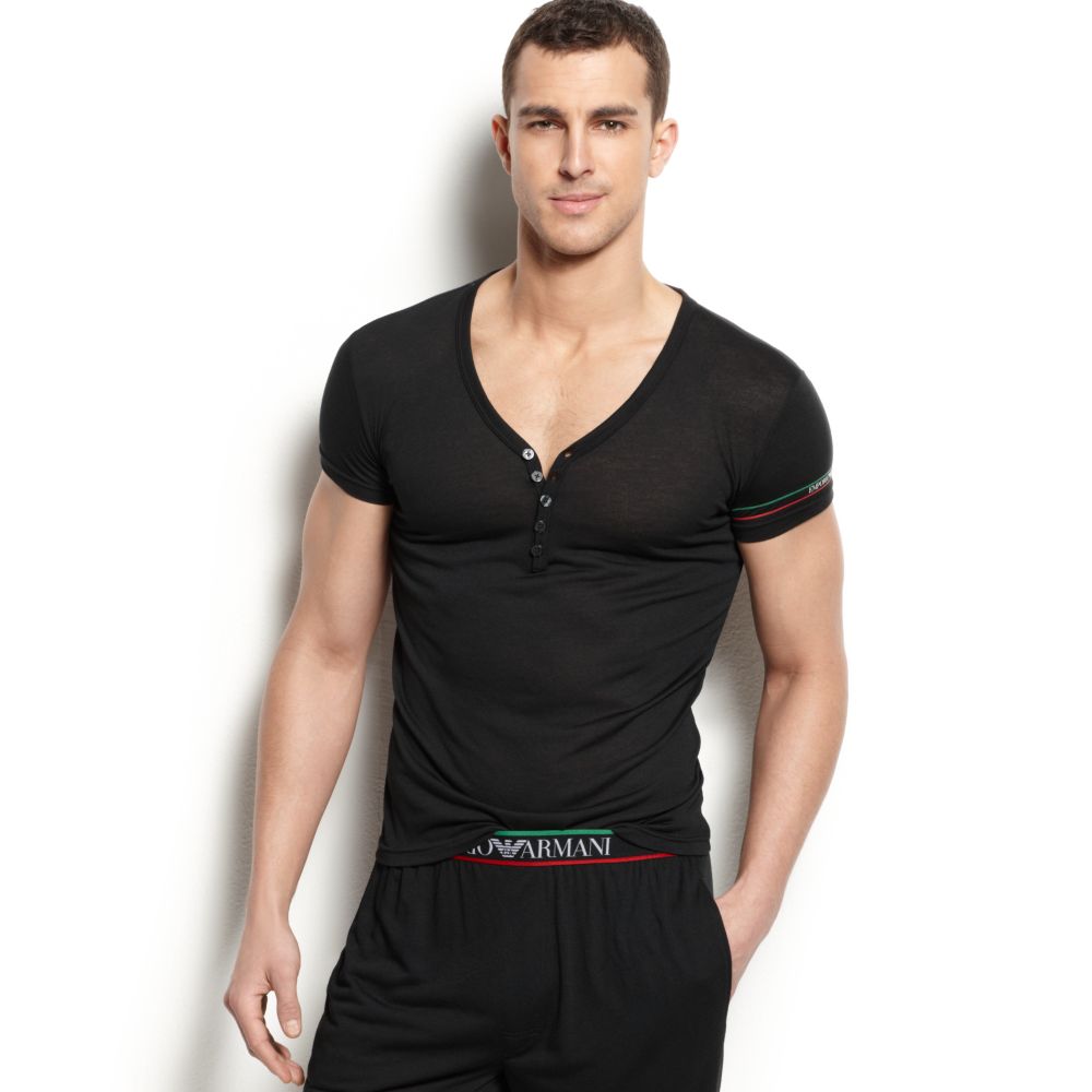 mens armani top