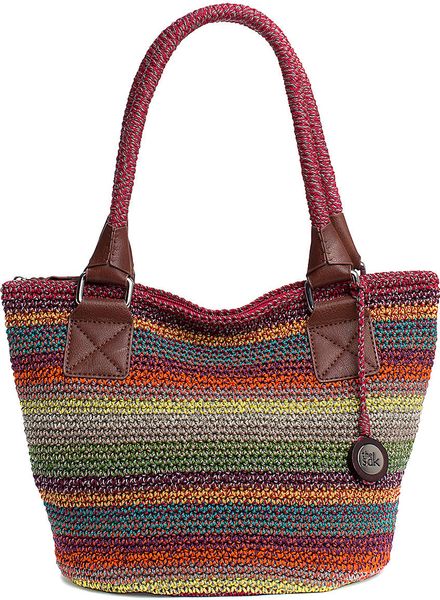 The Sak Cambria Round Tote Bag in Multicolor (gypsy stripe) | Lyst