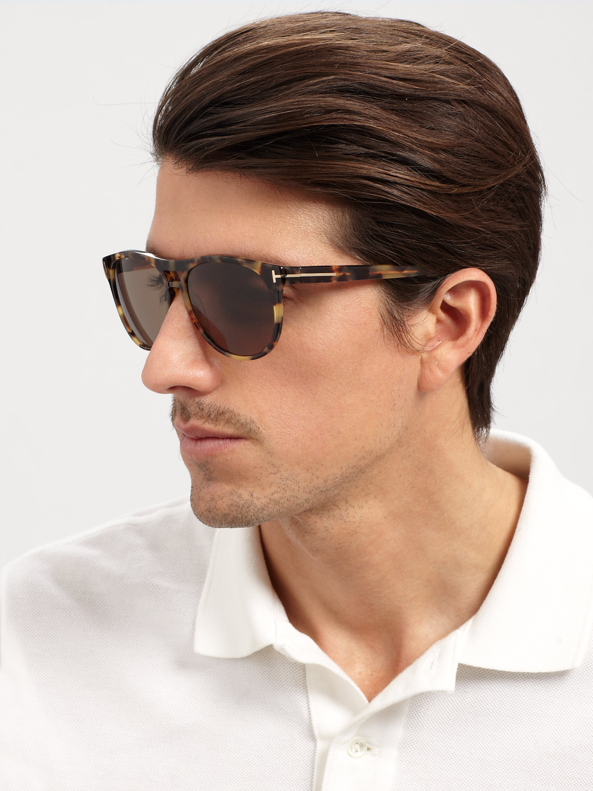 Tom ford Plastic Aviator Sunglasses for Men Lyst