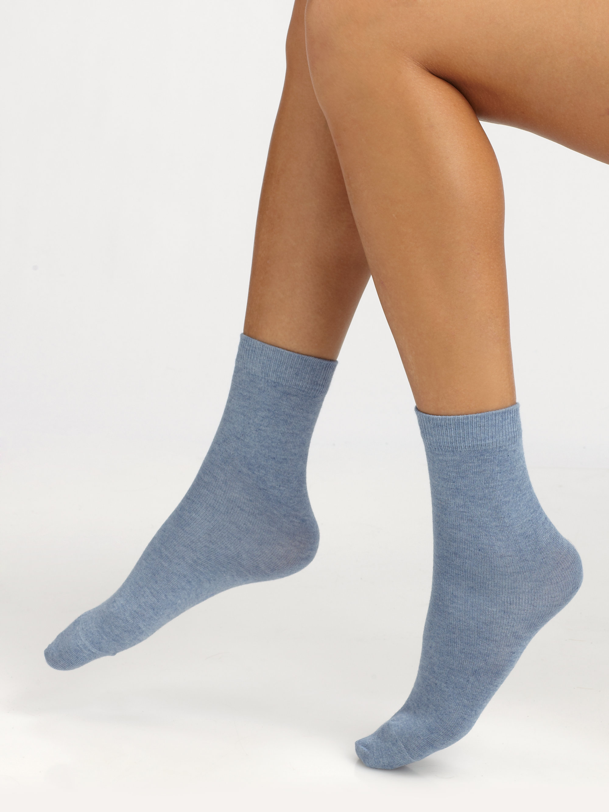 Lyst Falke Ankle Socks in Blue