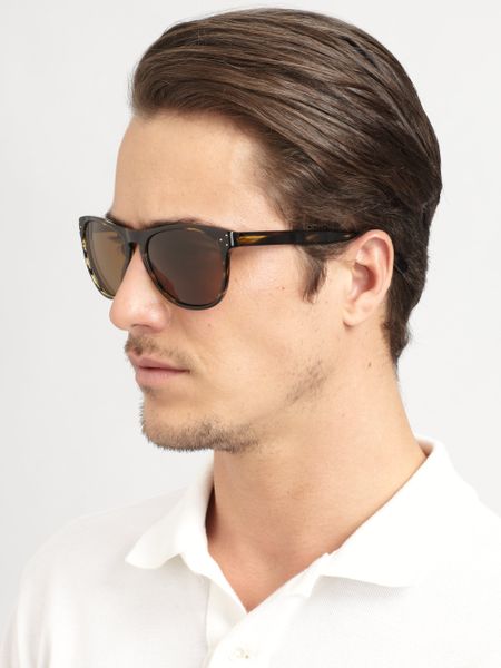 Oliver Peoples Daddy B 58Mm Wayfarer Sunglasses in Brown for Men ...