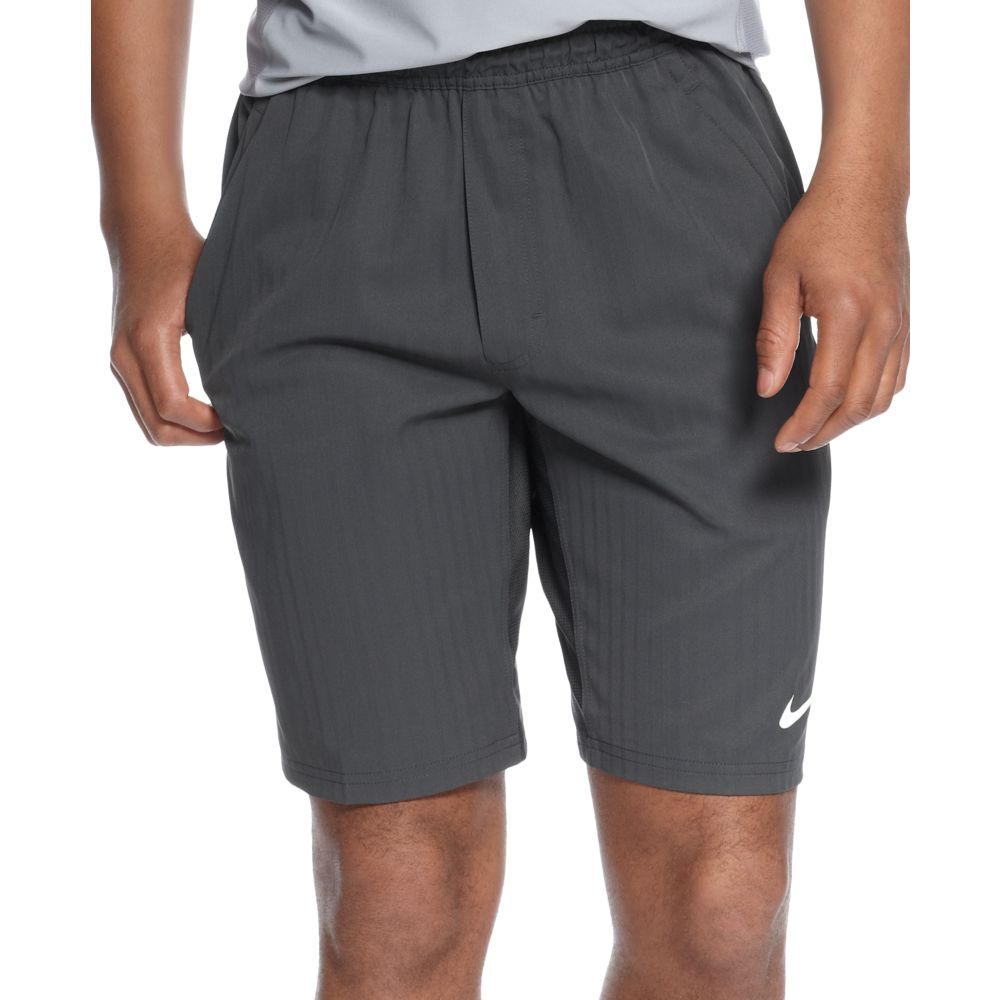 Nike 10 Twill Tennis Shorts in Gray for Men | Lyst