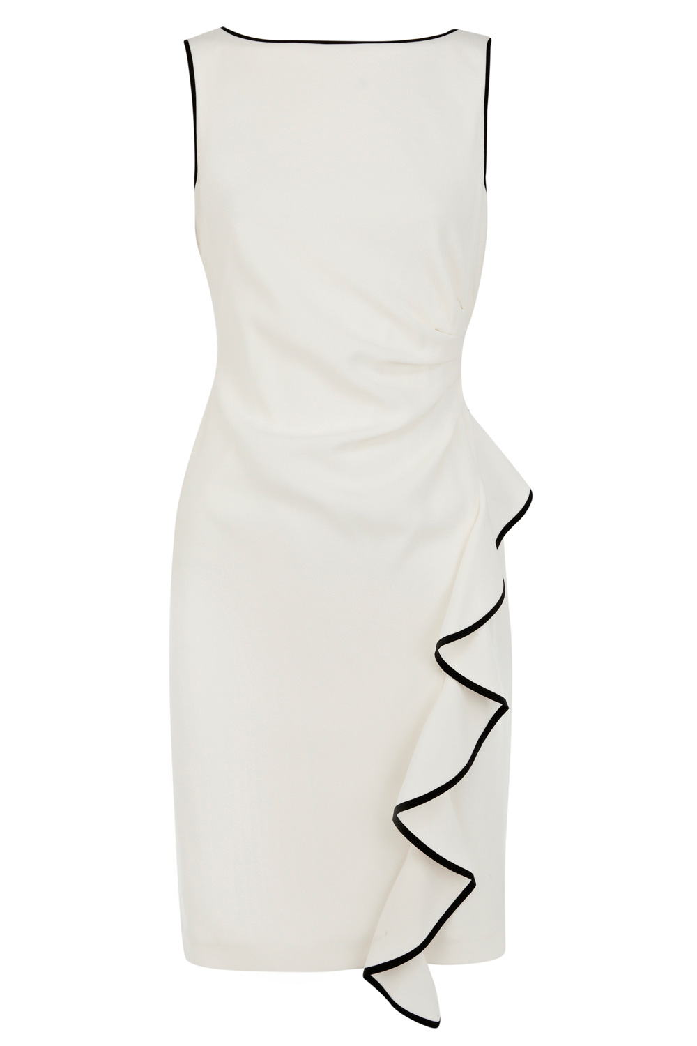 Lyst - Coast Tipped Irah Dress in White