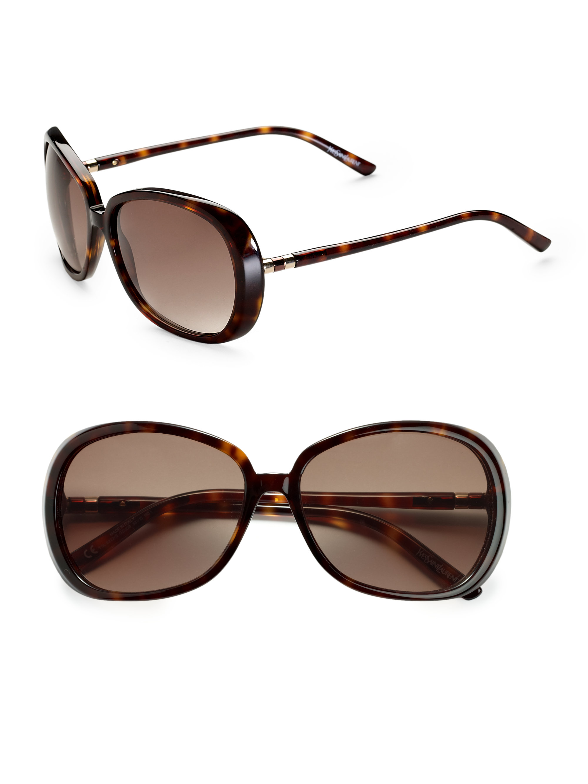 saint laurent 53mm square sunglasses
