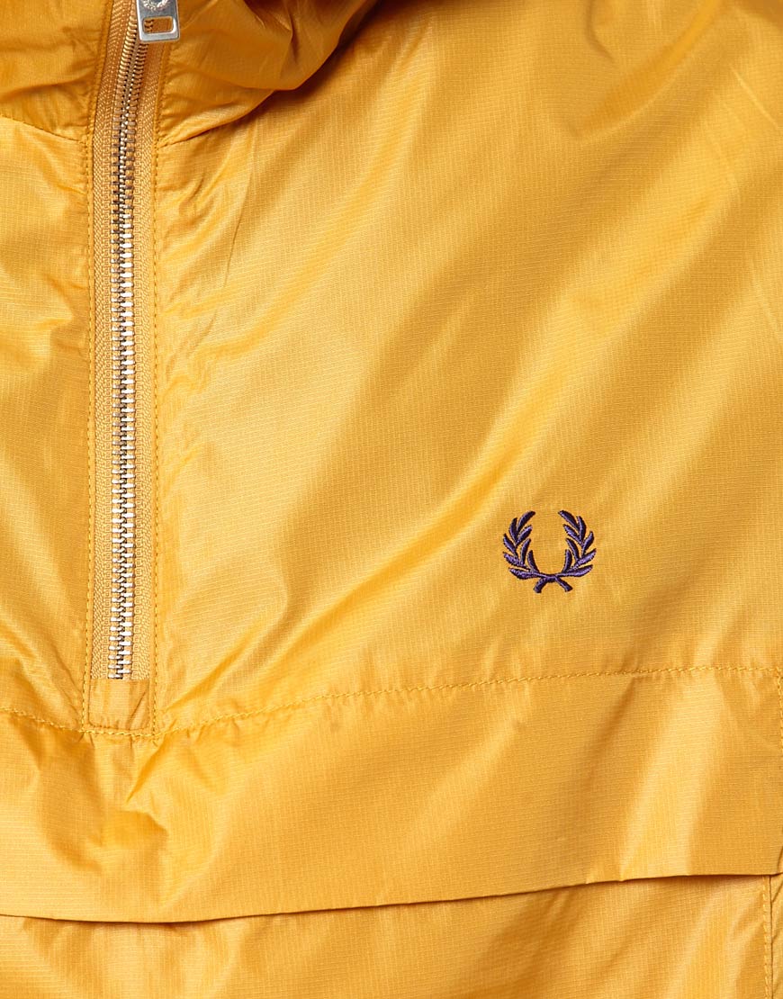 Fred Perry Overhead Cagoule Jacket in Yellow for Men - Lyst