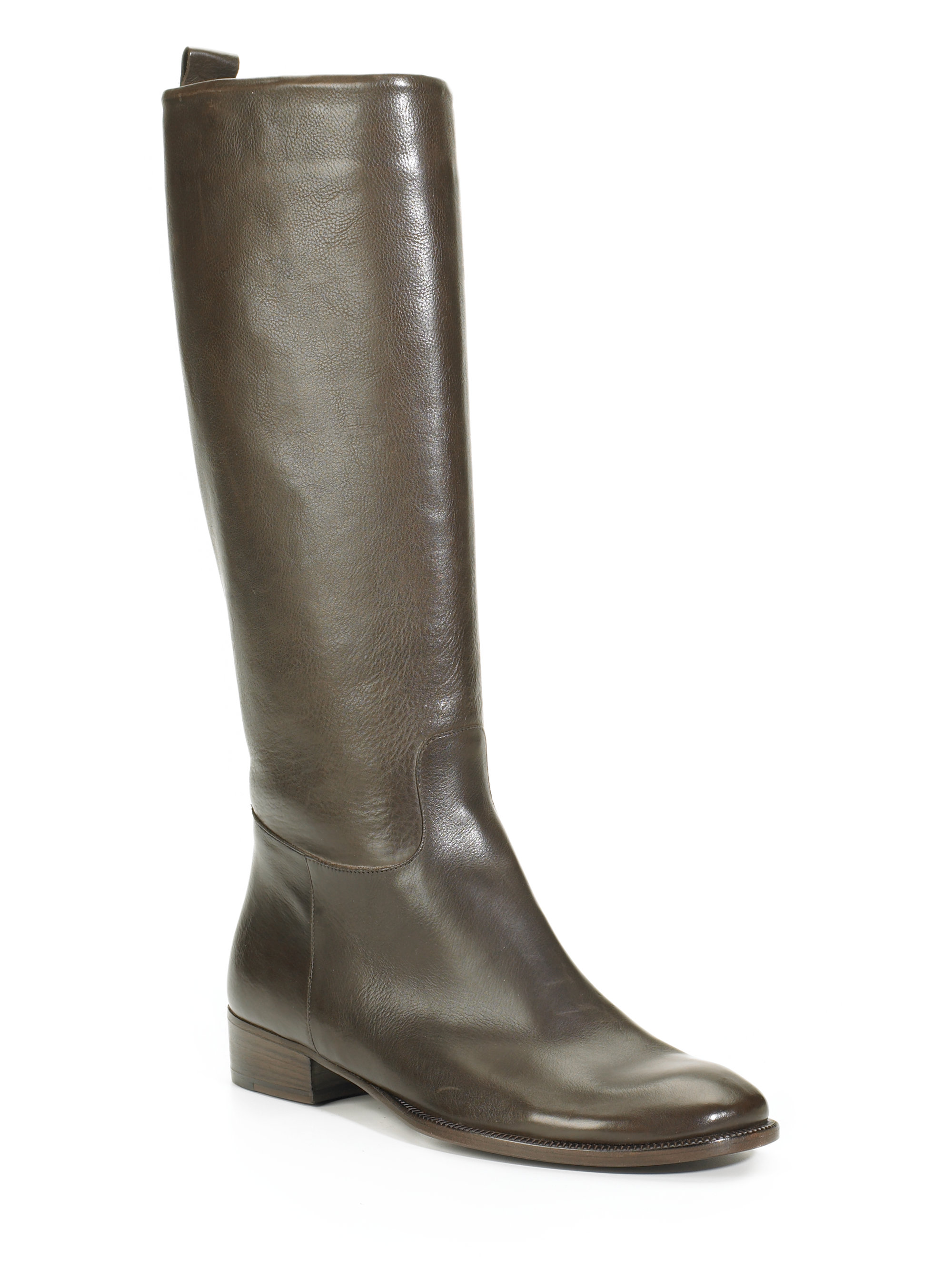Max mara Knee-high Boots in Brown | Lyst