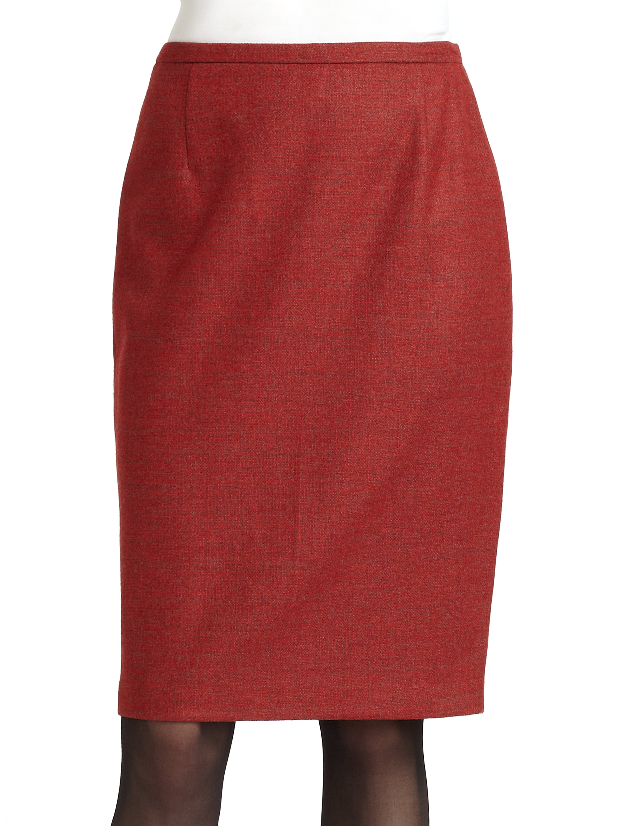 Max Mara Landa Skirt in Red | Lyst