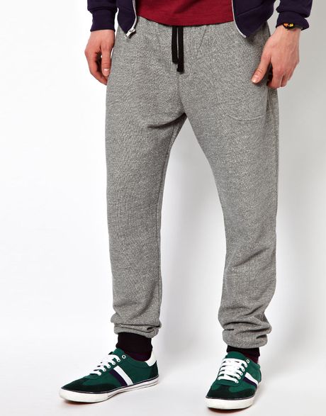 Asos Regular Sweatpants with Contrast Waistband in Gray for Men (grey ...