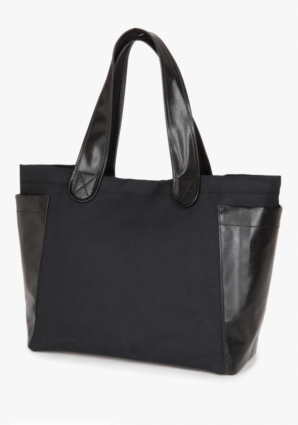 Bebe Coated Canvas Tote Bag in Blue | Lyst