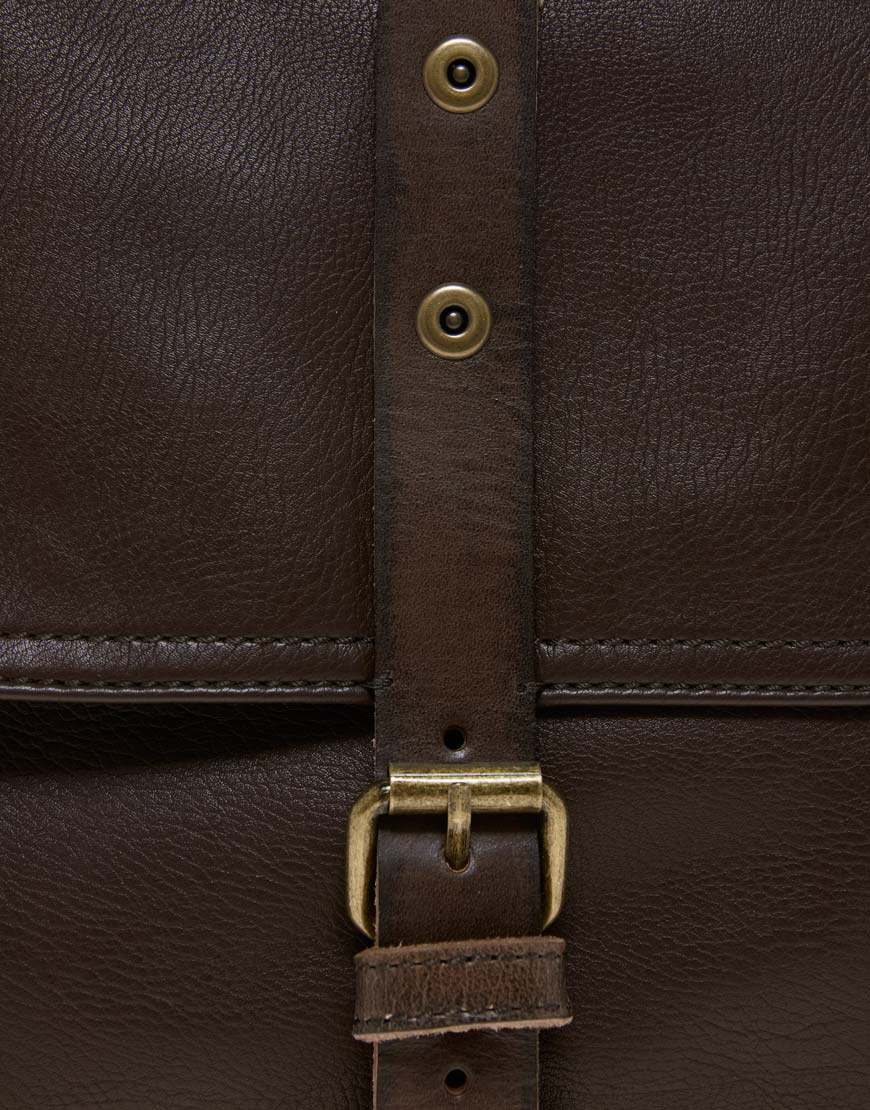 Lyst - Asos Esprit Flight Bag in Brown for Men