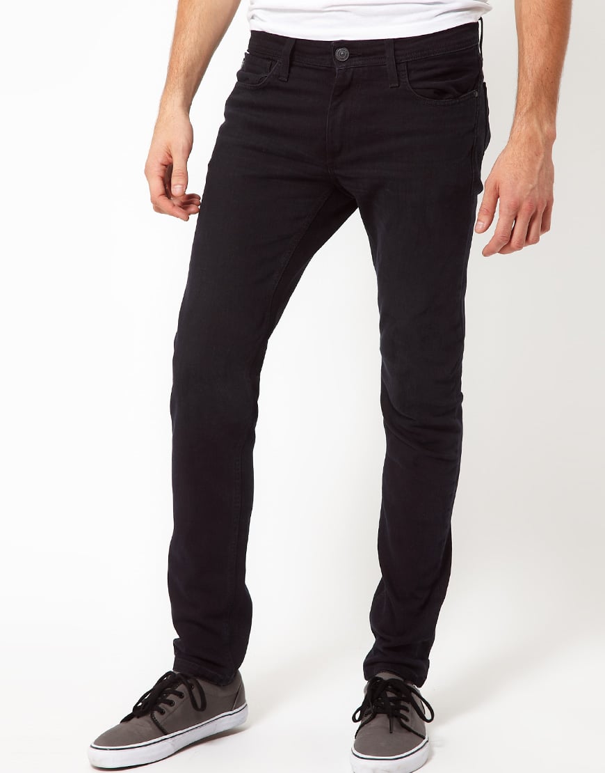 Asos Jack Jones Ben Skinny Jeans in Black for Men | Lyst