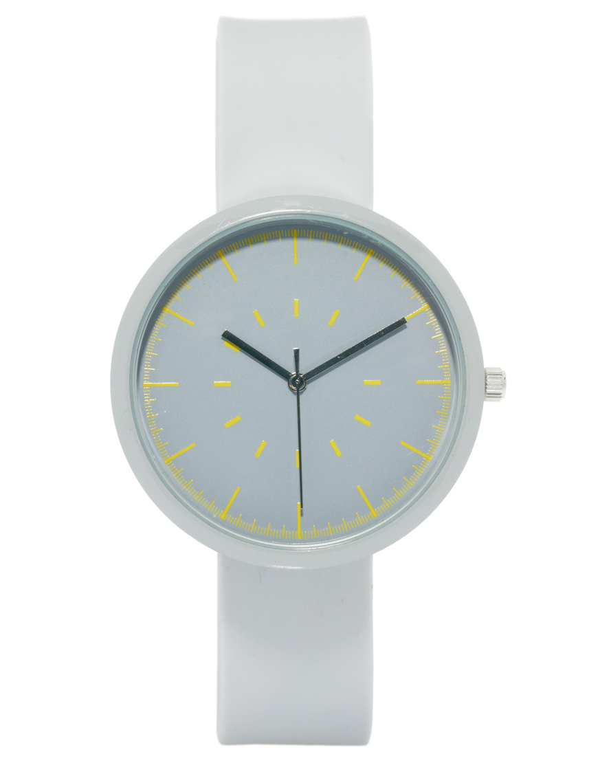 Lyst River island Grey Minimal Watch in Gray for Men