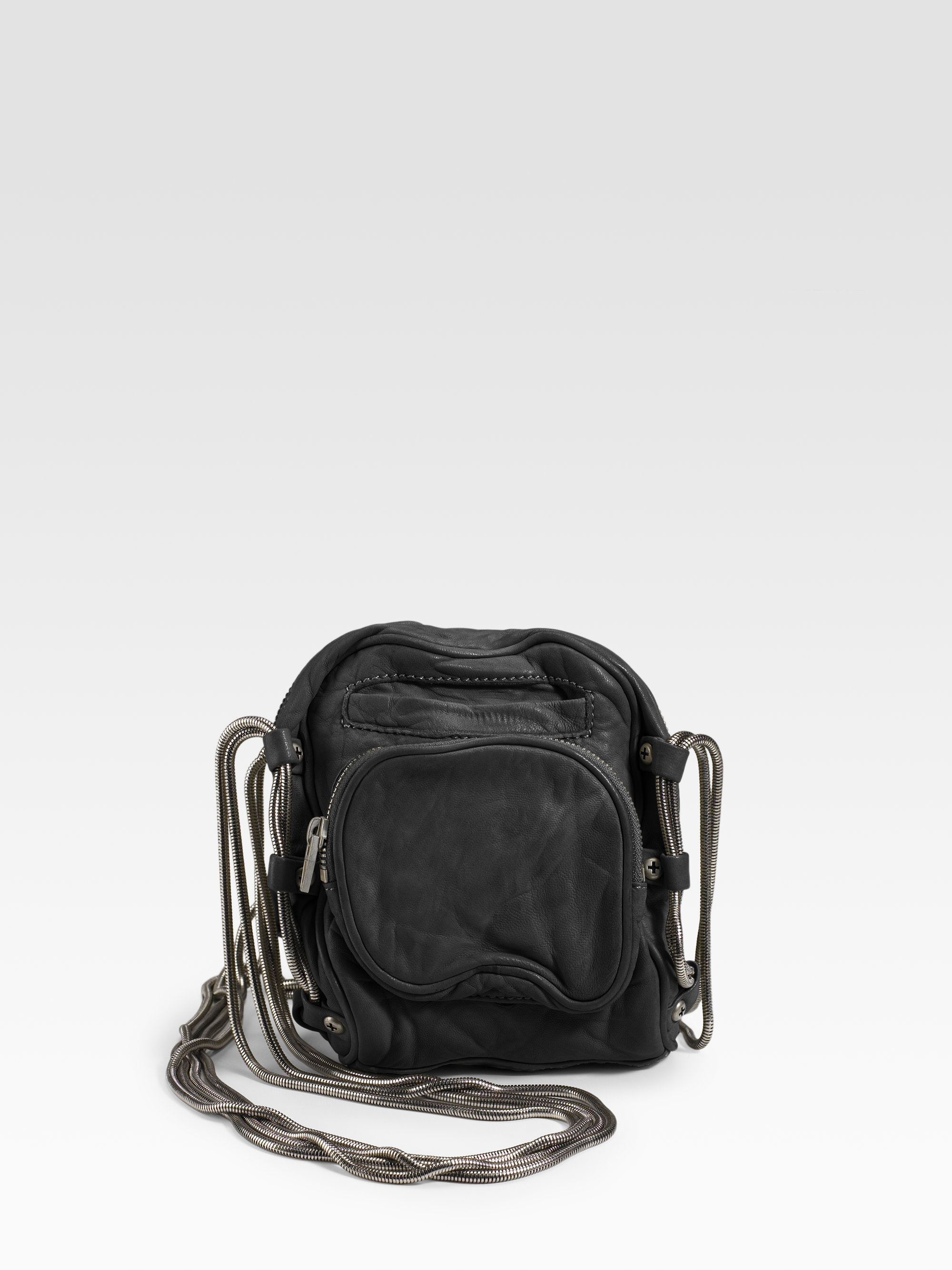Lyst Alexander Brenda Mini Leather Camera Bag In Black Gallery