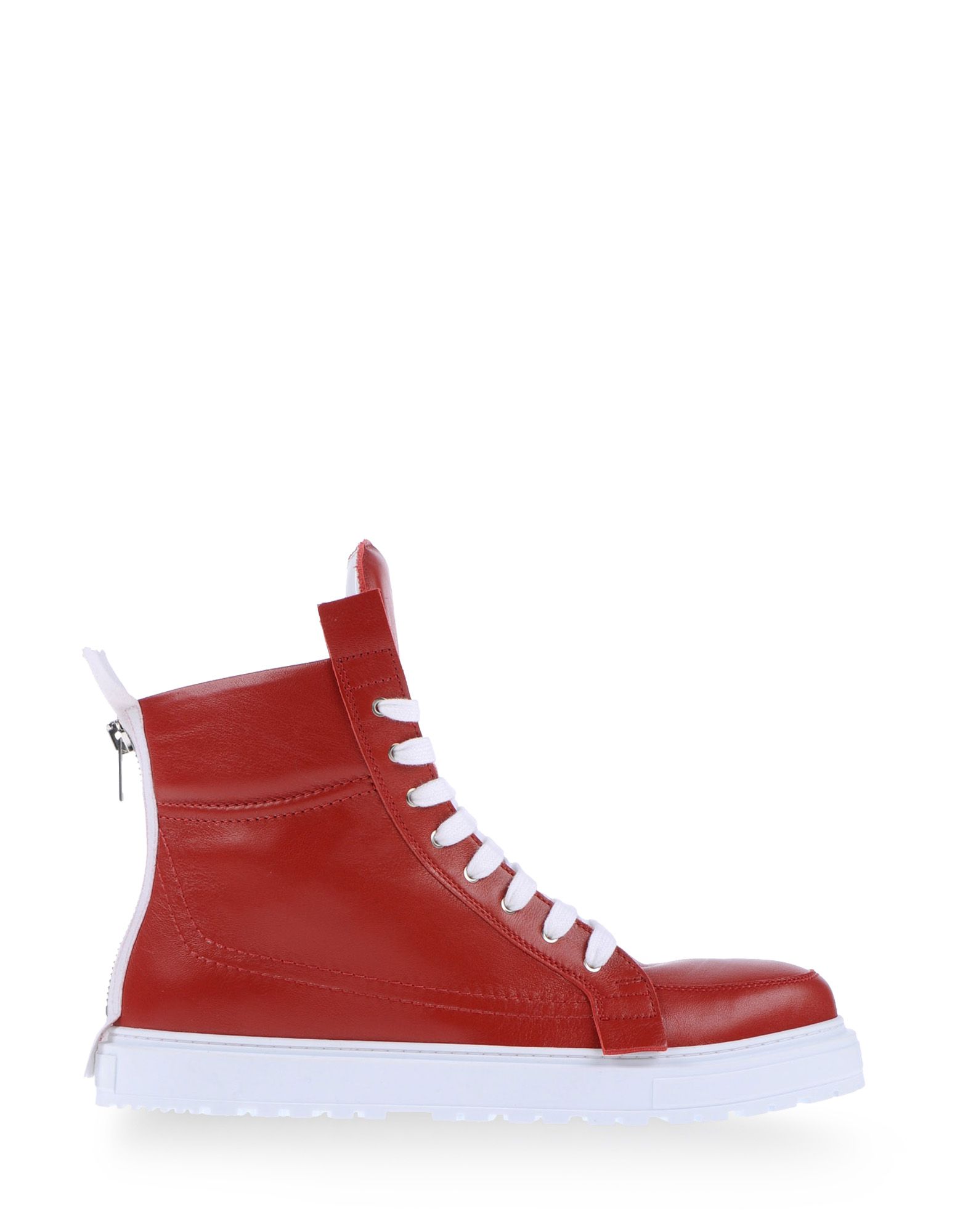 Kris Van Assche Hightop Sneakers in Red for Men | Lyst