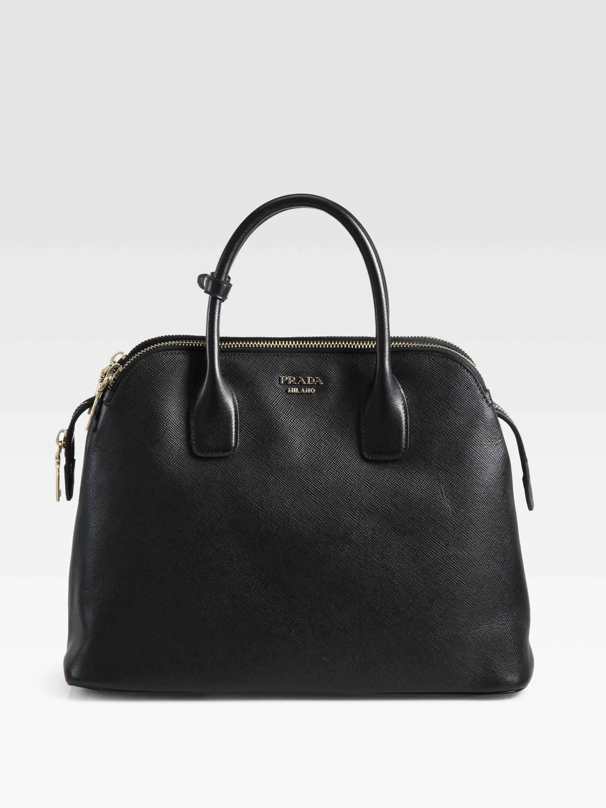 prada top handle mini tote