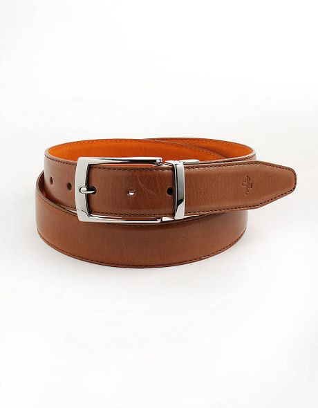 Cole Haan Reversible Leather Belt in Brown for Men | Lyst