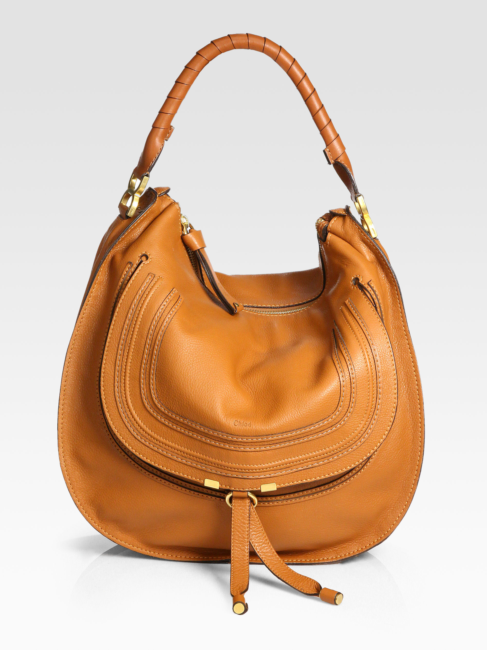 Chlo Marcie Large Hobo in Brown (tan) | Lyst  