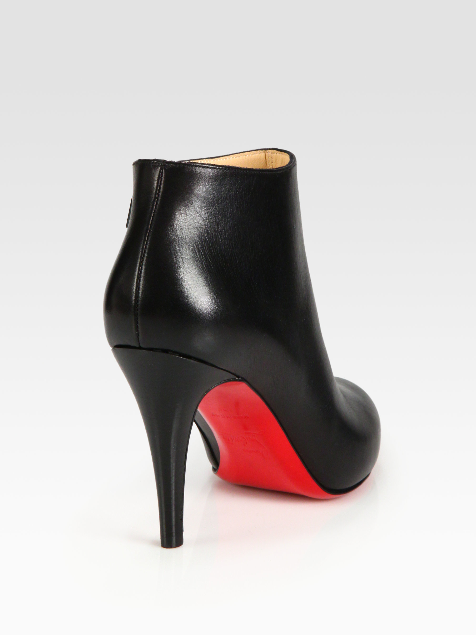 christian louboutin belle leather ankle boots | Natural Smiles blog  