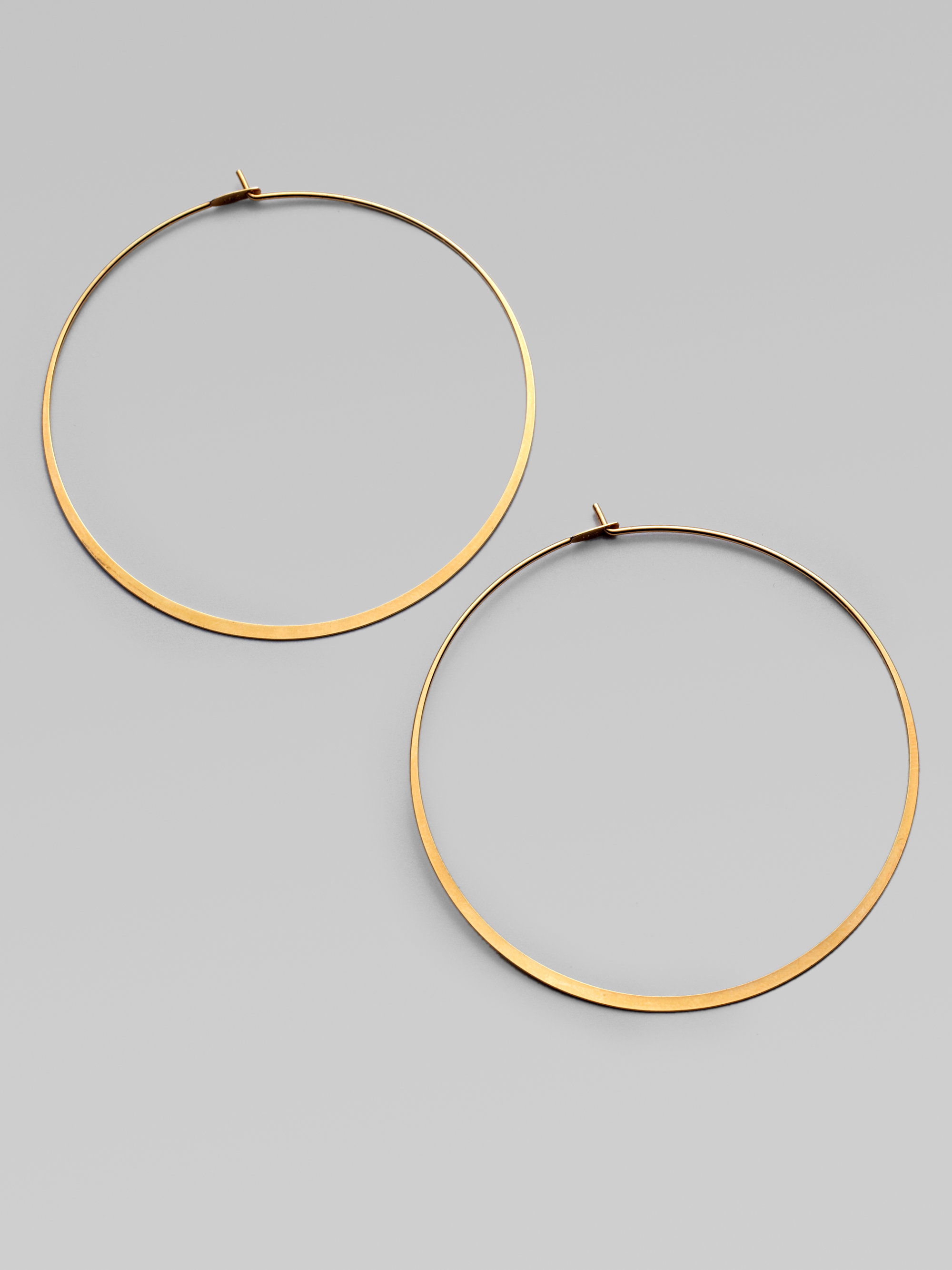 Michael Kors Earrings Hoops Mk Michael Kors Pavé Engraved Hoop Earrings Heritage Thin Whisper Goldtone Earrings2 2