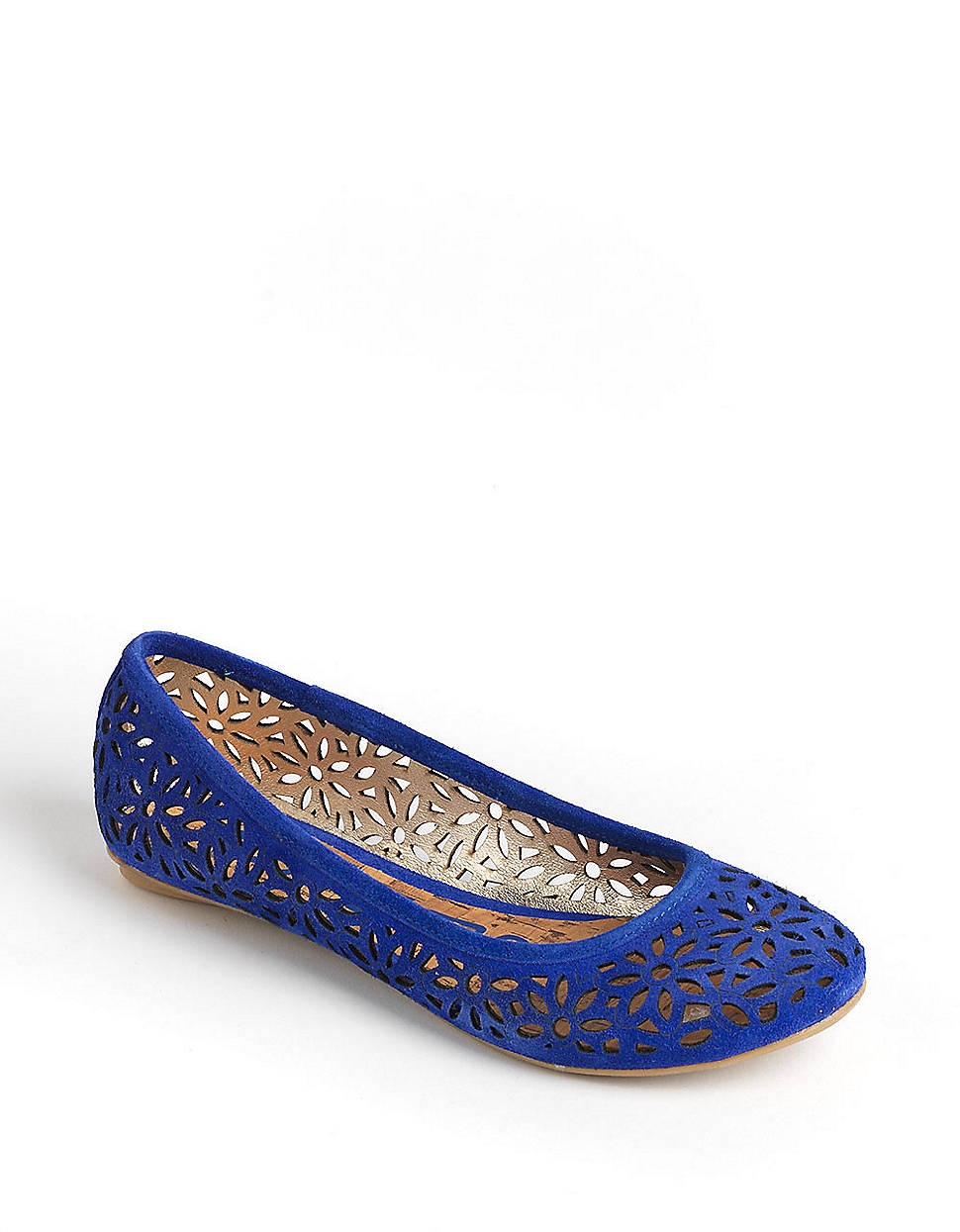 Lyst - Kenneth Cole Reaction Slipster Suede Ballet Flats in Blue