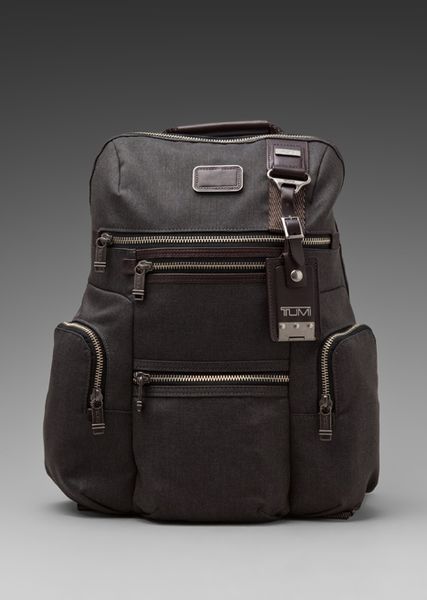 Tumi Alpha Bravo Ballistic Nylon Knox Backpack in Gray (anthracite) | Lyst