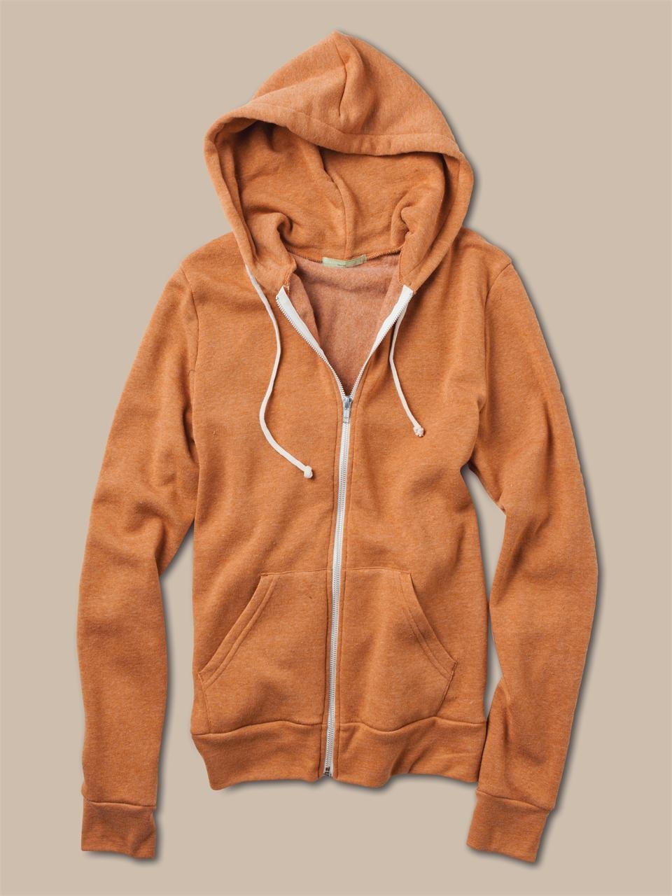 womens sweatshirt orange