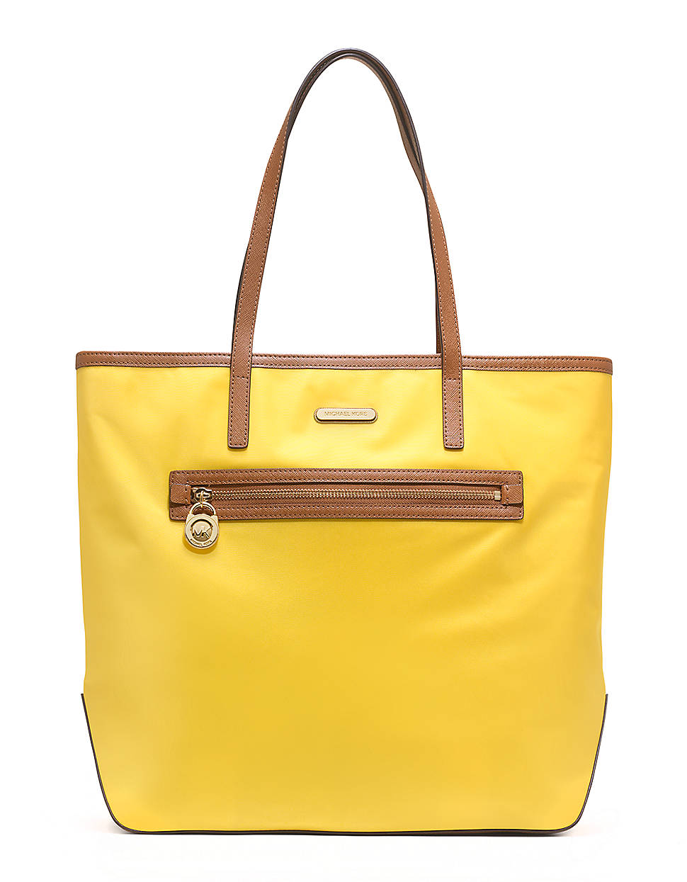 MICHAEL Michael Kors Kempton Large Nylon Tote Bag in Yellow - Lyst