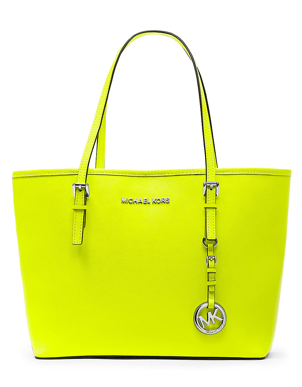 Michael Michael Kors Jetset Travel Small Tote in Yellow | Lyst